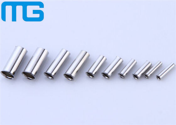 Çin EN Series Non Insulated Tubular Cable Lugs Silver Color Wire Crimp Terminals Tedarikçi