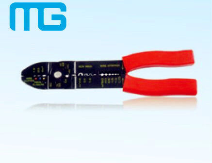 Çin Multifunctional Terminal Crimping Tool MG - 313 Capacity 0.5 - 6.0mm² With Red Sleeve Tedarikçi
