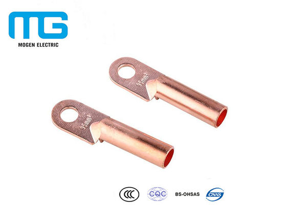 Çin DT Type Copper Cable Lugs , 16mm - 100mm tinned copper lugs Tedarikçi