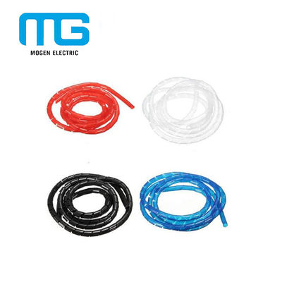 Çin Insulation Cable Accessories Roll Flexible Nylon Spiral Wire Wrap Bands High Voltage 10 Meter Tedarikçi