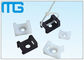 beyaz / balck Eyer Tipi PA66, CE onayı, 1000 ADET / TORBA Kablo Aksesuarları ile malzeme bağlar Tedarikçi