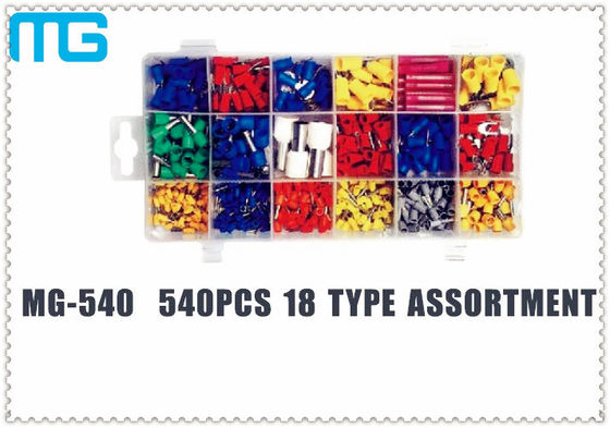 Çin TE E Colorful Terminal Assortment Kit MG-540 540 pcs Customized 18 Types Tedarikçi