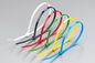 100PCS/Lot Self -locking colorful 100*2.5mm nylon6 cable zip ties with diffrent length ,CE ,UL94V-2 Tedarikçi