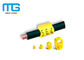 Cable Identification Sleeve Cable Accessories / PVC Cable Marker Tube Tedarikçi